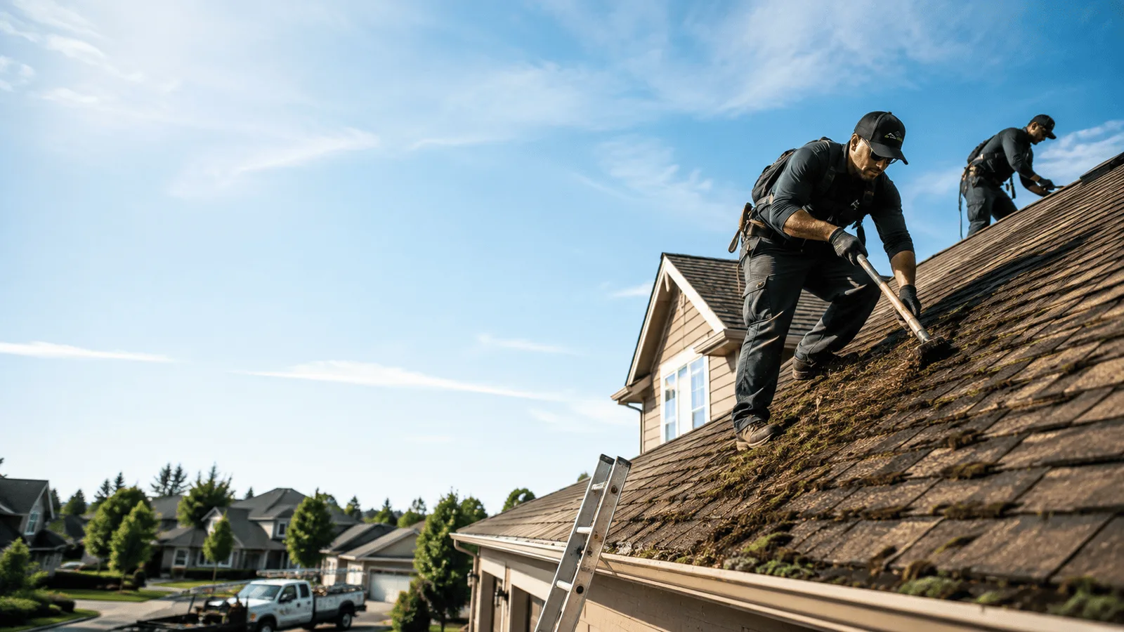 Roof Moss Removal in York, PA near me
